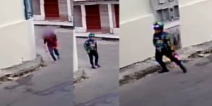 Câmera de segurança flagra homem se masturbando em Manaus ao tentar atacar criança as 7 da manhã!