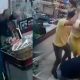 Vídeo : Ladrão dá coronhada em assalto em mercadinho e leva a pior!