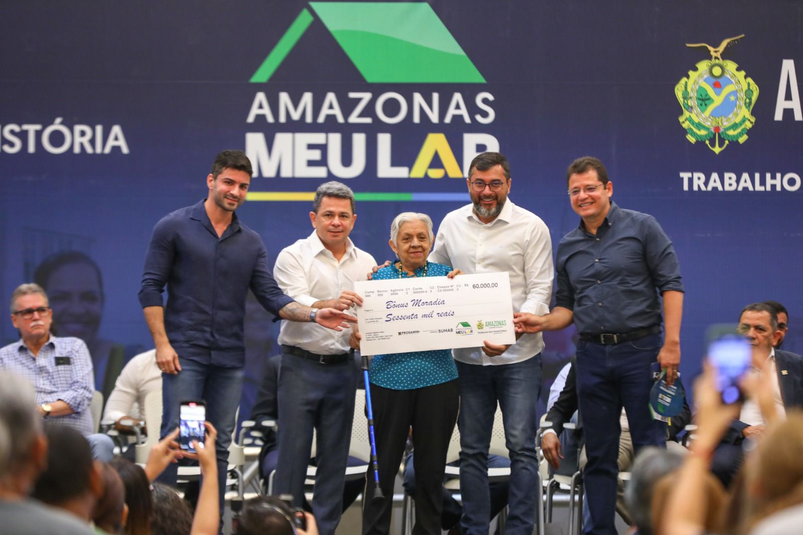 Projeto do Governo do Amazonas para a casa própria Amazonas Meu Lar recebe 22 mil pré-cadastros, em menos de 24 horas / Foto : Alex Pazuello/Secom