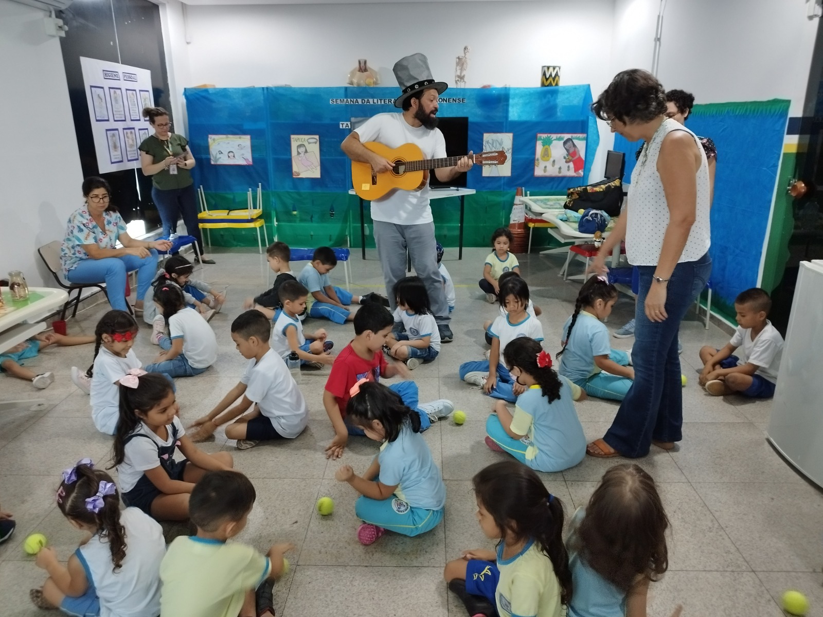 Oficina de Canto Coral contempla crianças de escola municipal de Manaus / Foto : Divulgação