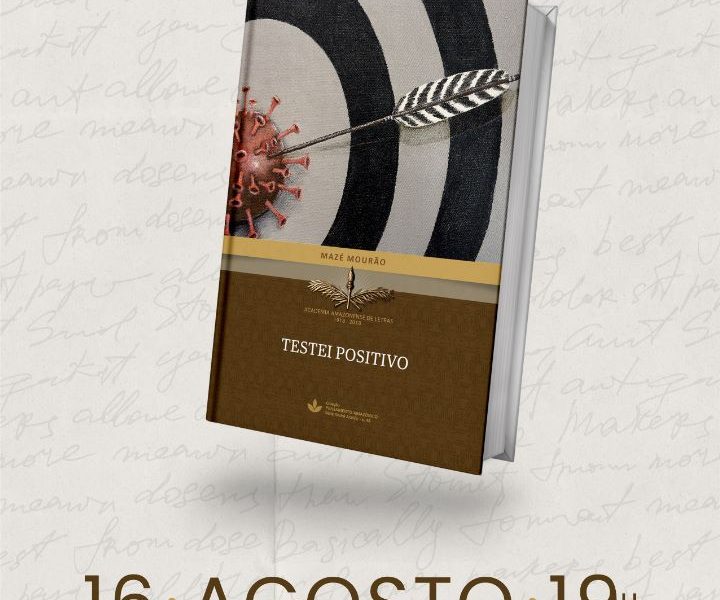 Nesta quarta (16) Mazé Mourão lança no ICBEU seu novo livro "Testei Positivo"