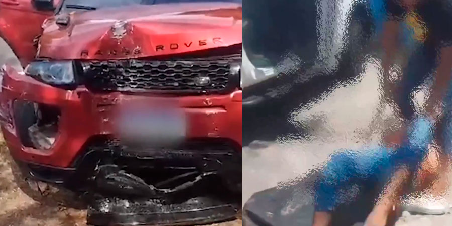 Lavador de carro destrói Land Rover de cliente, após sair pra comprar drogas. Ele foi duramente castigado! Veja o vídeo