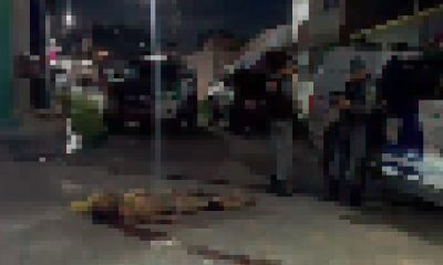 Vídeo +18: Homem é executado com as calças abaixadas até o joelho e com vários tiros no rosto em Manaus