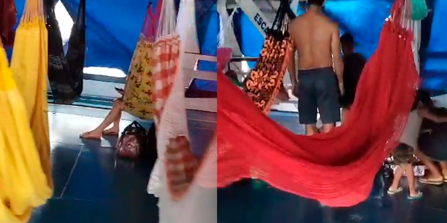 Vídeos mostram o momento de horror vívido por passageiros em naufrágio no rio Amazonas!