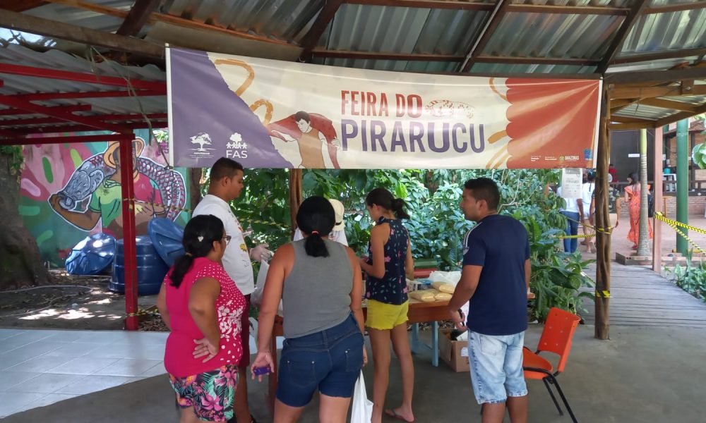 Hoje tem a "Feira do Pirarucu" na sede da Fundação Amazônia Sustentável, no Parque Dez / Foto : Samara Souza / FAS