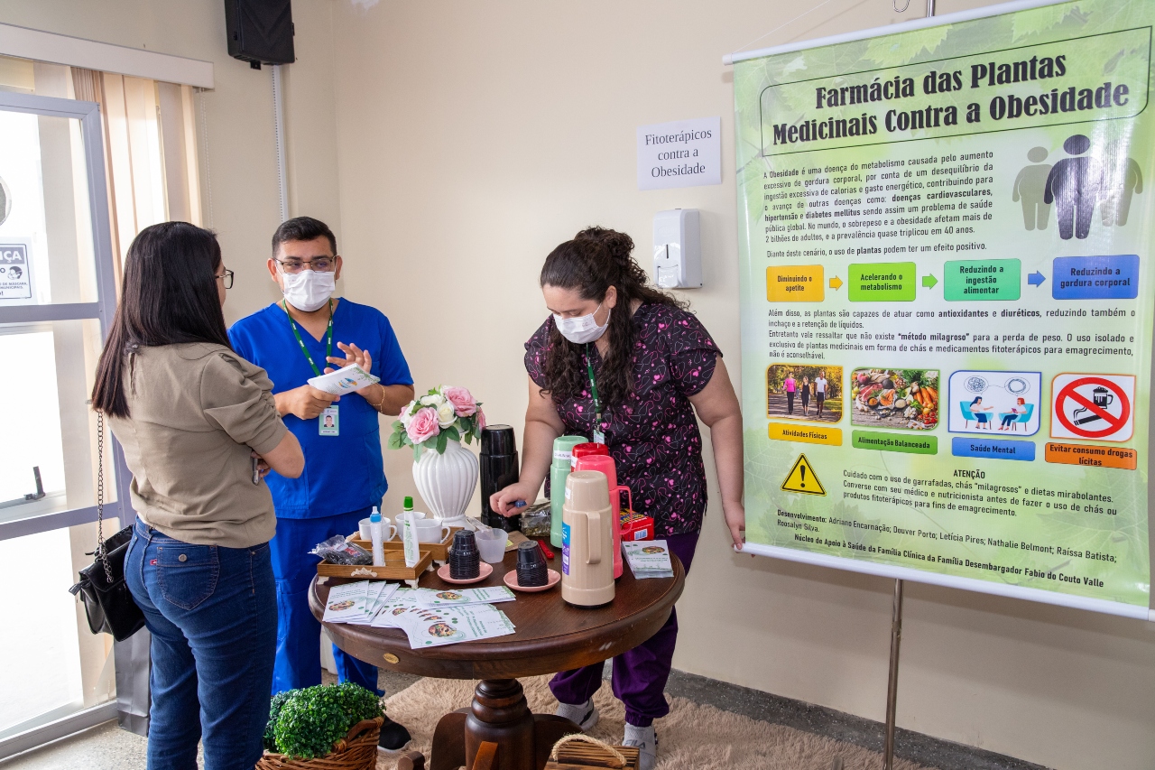 Prefeitura promove ação voltada à prevenção da obesidade na clínica da família Fábio do Couto Valle / Fotos - Divulgação / Semsa