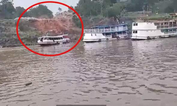 Terras caídas: Corpo de vítima de desbarrancamento é encontrado em Manacapuru