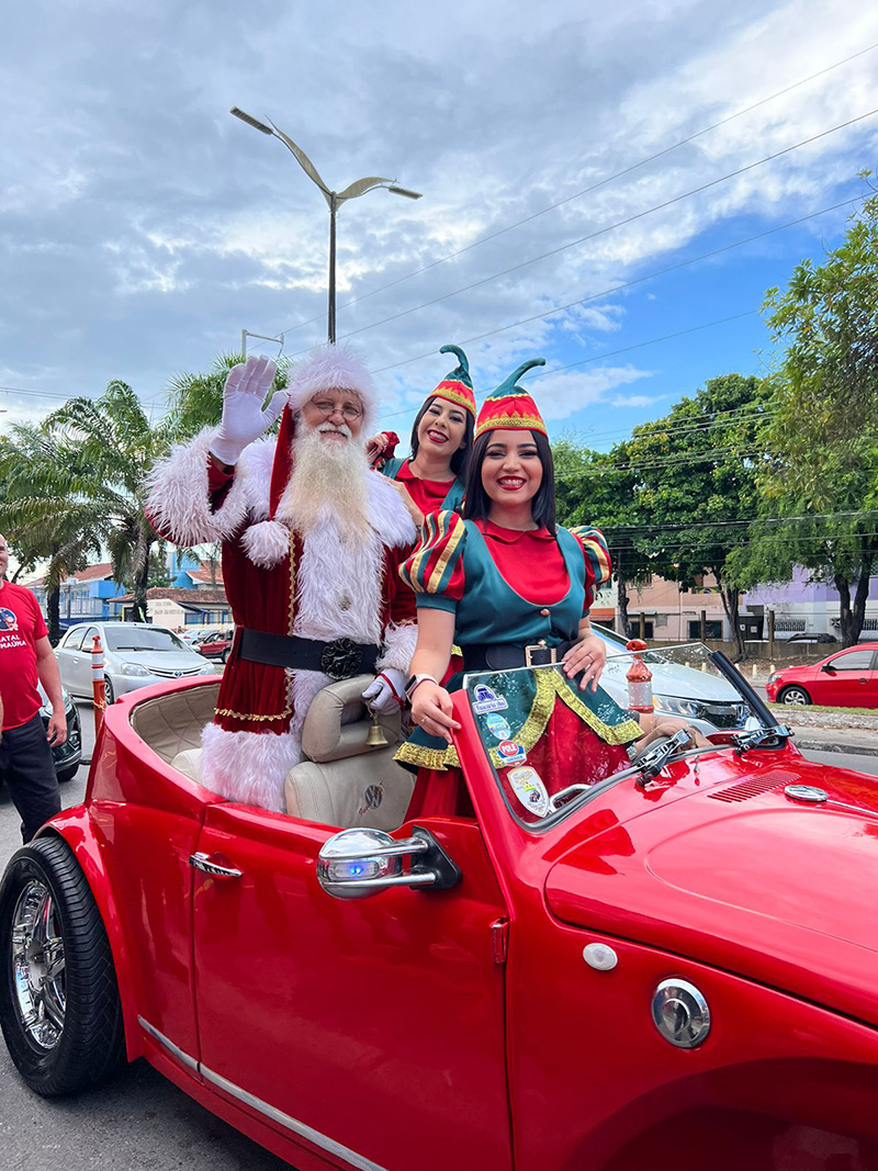 Sumaúma Park Shopping dá o ‘start’ na temporada natalina e promove a tradicional Chegada do Papai Noel, no domingo (12/11)