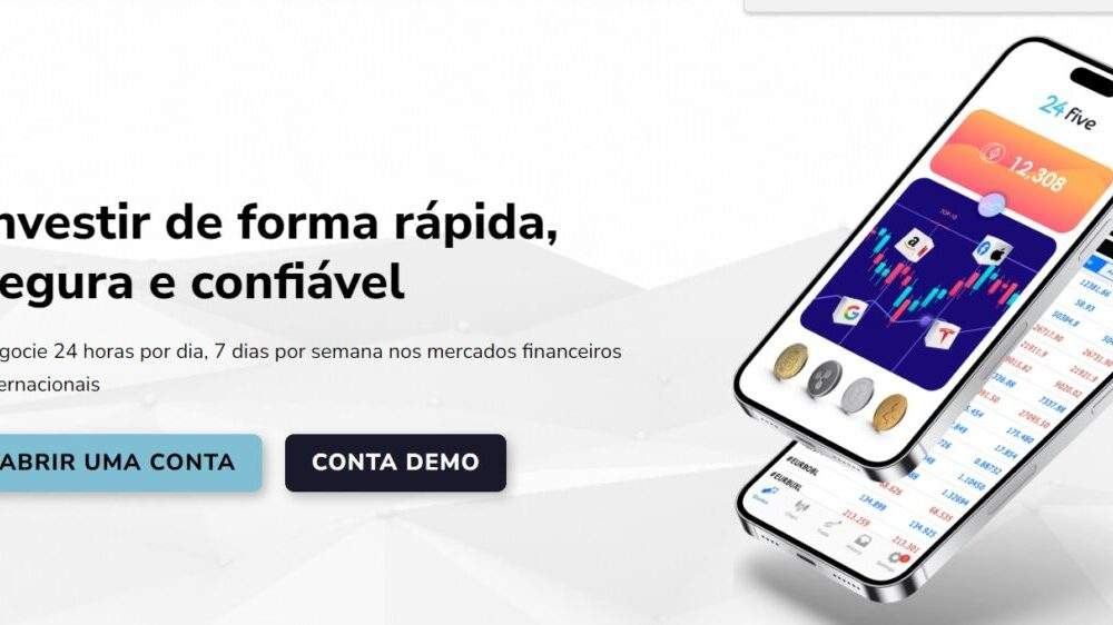 A 24Five é a melhor opção para negociação on-line no Brasil