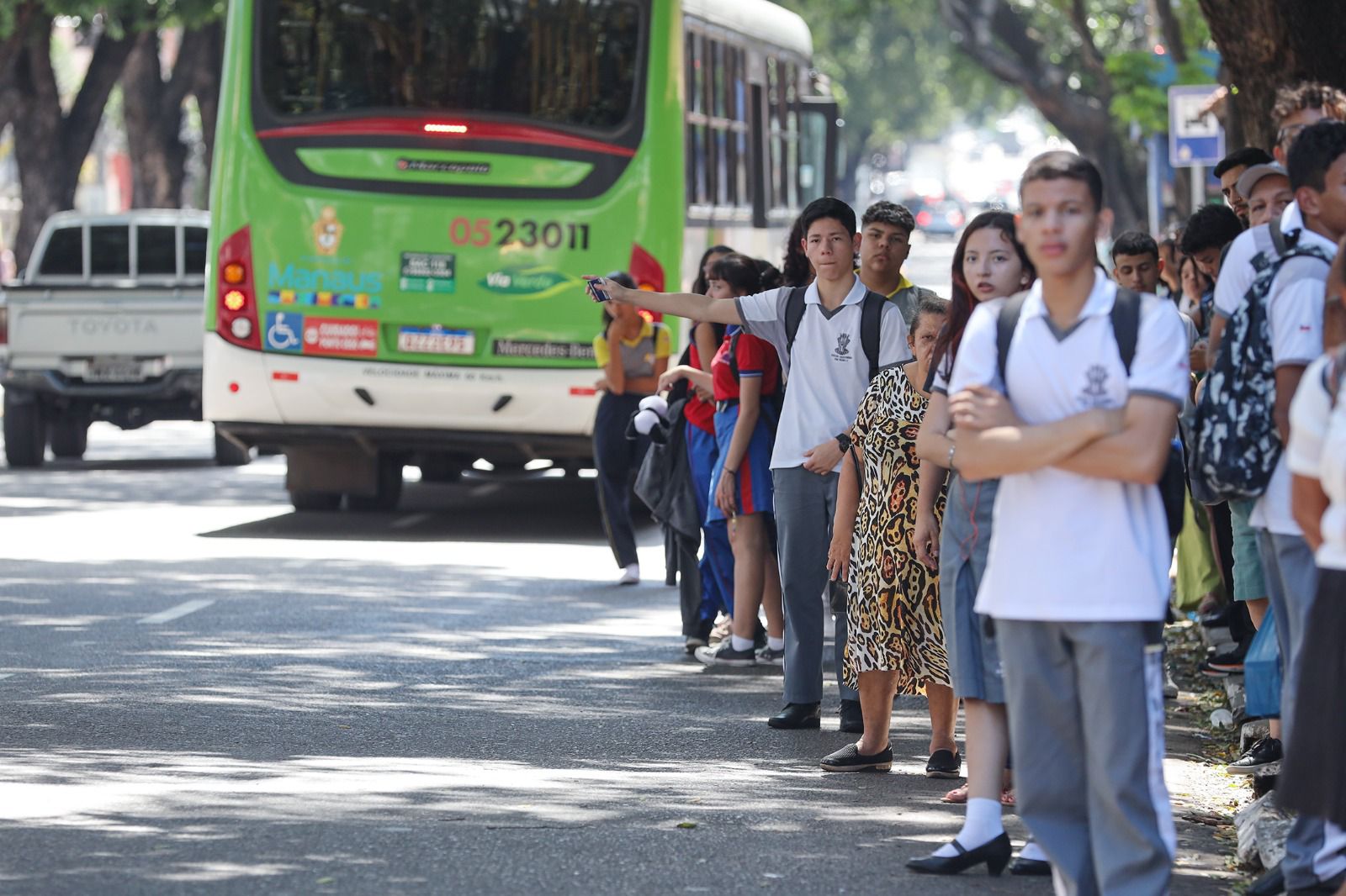 Em 2 anos, Governo do AM já repassou à Prefeitura de Manaus mais de R$ 218,2 milhões para garantir o Passe Livre Estudantil / Foto : Tiago Corrêa - UGPE