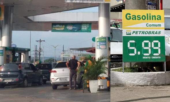 Manaus tem queda do preço de gasolina e está sendo vendido por menos de R$ 6