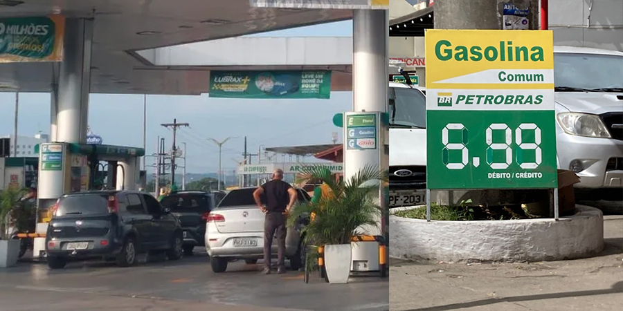 Manaus tem queda do preço de gasolina e está sendo vendido por menos de R$ 6