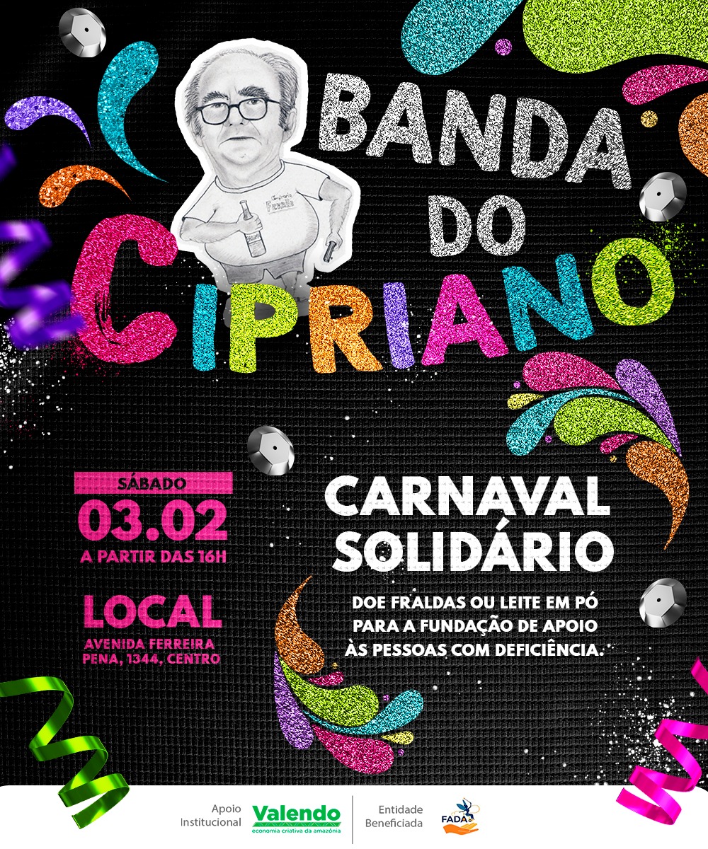 Banda do Cipriano 2024 será no dia 03 de fevereiro