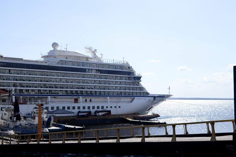 Navio Viking Sea em Manaus / Foto - Cadu Castro / Manauscult