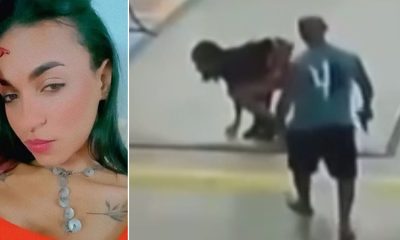 Vídeo : Mulher é agredida e morta a tiros em posto de combustível
