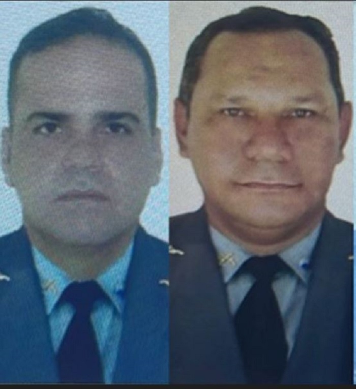 Tenente José Ricardo e sargento Everson Martins / Foto : Divulgação
