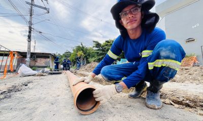 Projeto Trata Bem Manaus: Início das obras de rede de esgoto na Rua Tapajós no Centro de Manaus