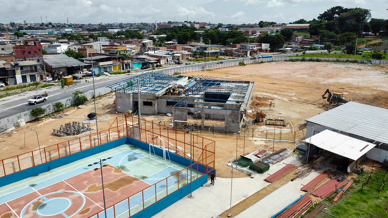 Parque Amazonino Mendes: Avanço nas obras da segunda etapa / Foto : João Viana e Gian Silva / Semcom