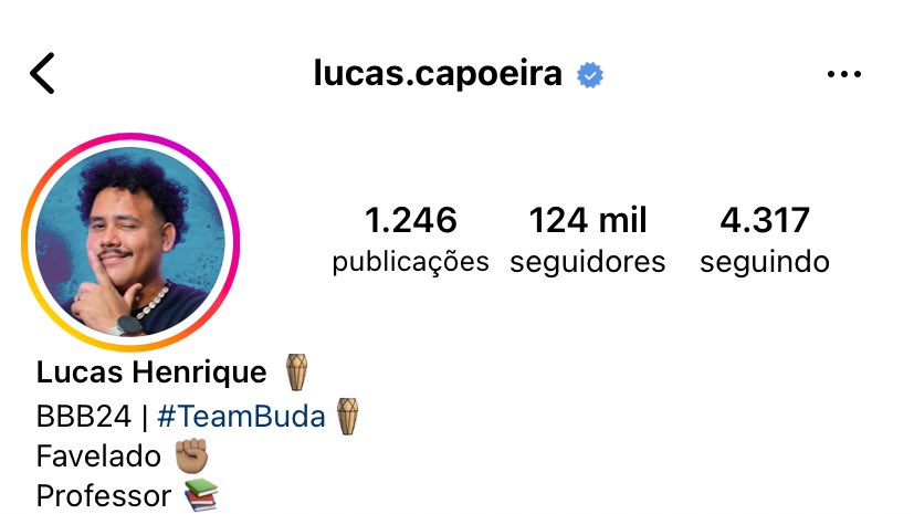 Lucas Capoeira / Reprodução Instagram