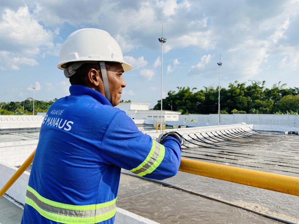 A previsão é que sejam construídas mais de 70 Estações de Tratamento de Esgoto na cidade / Foto : Divulgação / Águas de Manaus