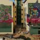 Artistas manauaras realizam grandes murais em prédios em São Paulo celebrando a cultura ancestral! / Foto : Divulgação