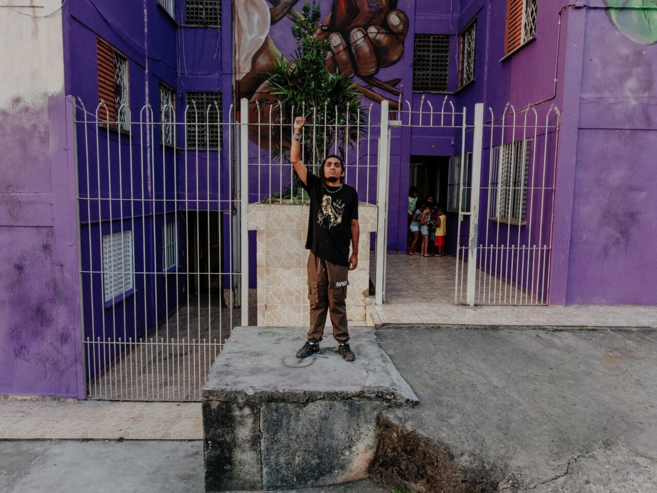 Artistas manauaras realizam grandes murais em prédios em São Paulo celebrando a cultura ancestral! / Foto : Divulgação