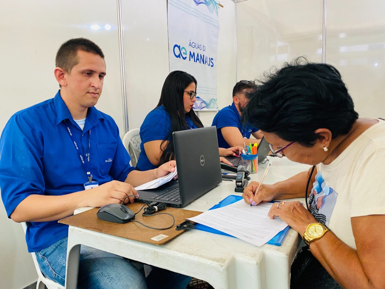 Câmara Cidadã : Águas de Manaus realiza atendimento ao público nesta quinta (11) e na sexta-feira (12) no Sambódromo