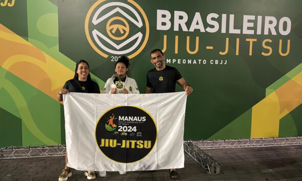 Atletas do “Manaus Olímpica” brilham e conquistam várias medalhas no primeiro dia do Campeonato Brasileiro de Jiu-Jítsu, em São Paulo / Foto – Divulgação / FME