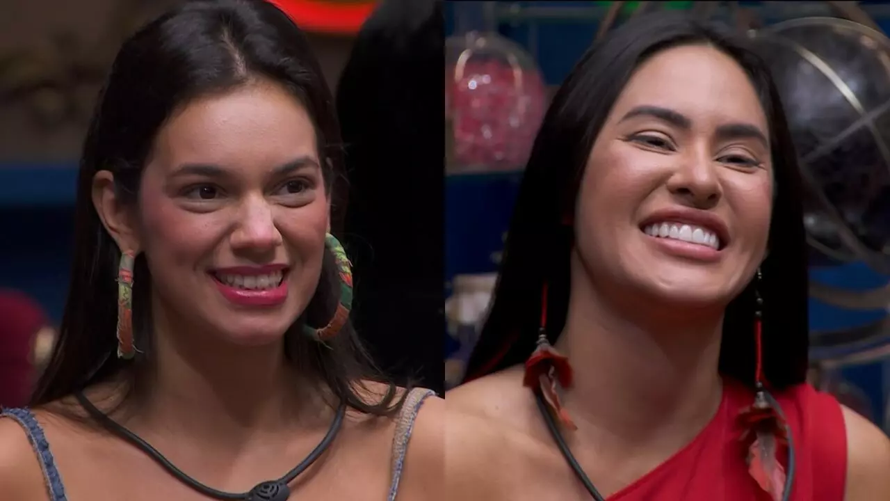 Alane e Isabelle no BBB24 / Foto : Divulgação