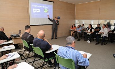 Ex-presidente do IRB apresenta ao TCE-AM novo medidor de gestão dos municípios / Foto: Filipe Jazz