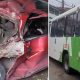 Assaltante aterroriza passageiros e faz ônibus esmagar celta em Manaus! Veja vídeo.