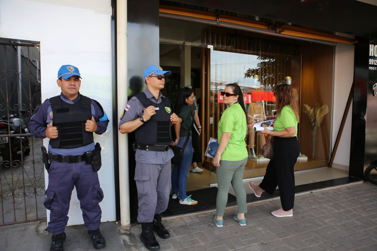 Manacapuru recebe ação integrada com foco no ordenamento turístico / Foto: Lucas Silva/Amazonastur