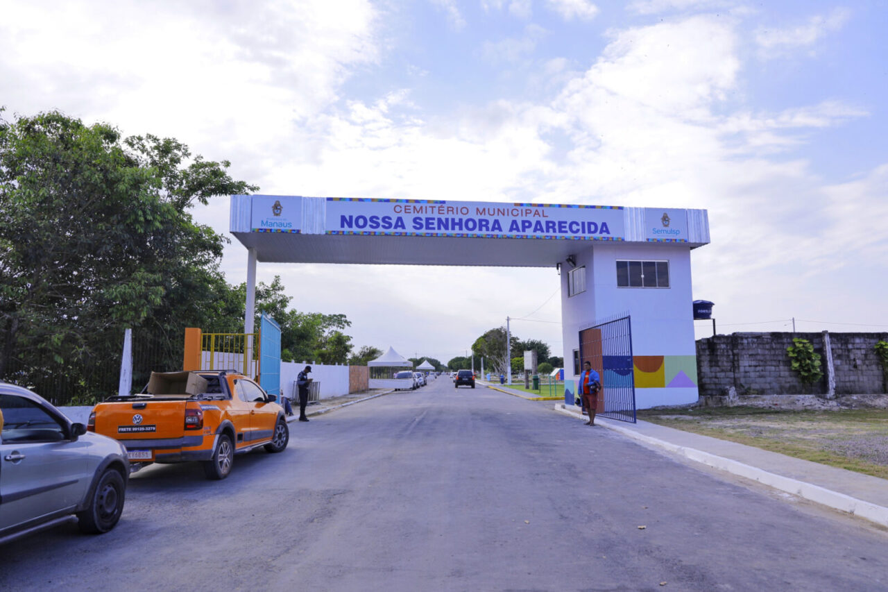 Você sabia que dez cemitérios públicos urbanos e rurais de Manaus foram totalmente reformados pela prefeitura? Confira! / Foto – Arquivo / Semcom