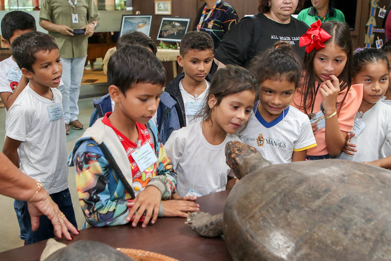 Prefeitura de Manaus realiza ‘Circuito Ambiental’ com escola da zona rural / Foto - Eliton Santos/ Semed