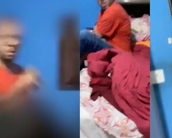 Vídeo : Mulher flagra marido abusando da própria filha de 7 anos! Ele tentou fugir, mas foi capturado!
