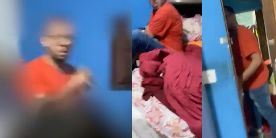 Vídeo : Mulher flagra marido abusando da própria filha de 7 anos! Ele tentou fugir, mas foi capturado!