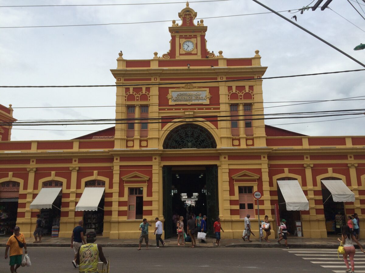 Mercado Adolpho Lisboa é um local que se encontra comida típica do Amazonas / Foto : Divulgação