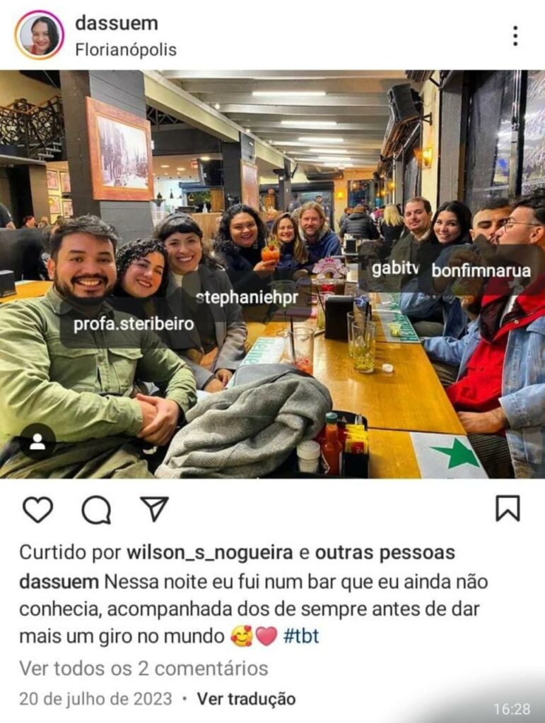 Dassuem Nogueira e Gabriel Bonfim / Foto : Divulgação Redes Sociais