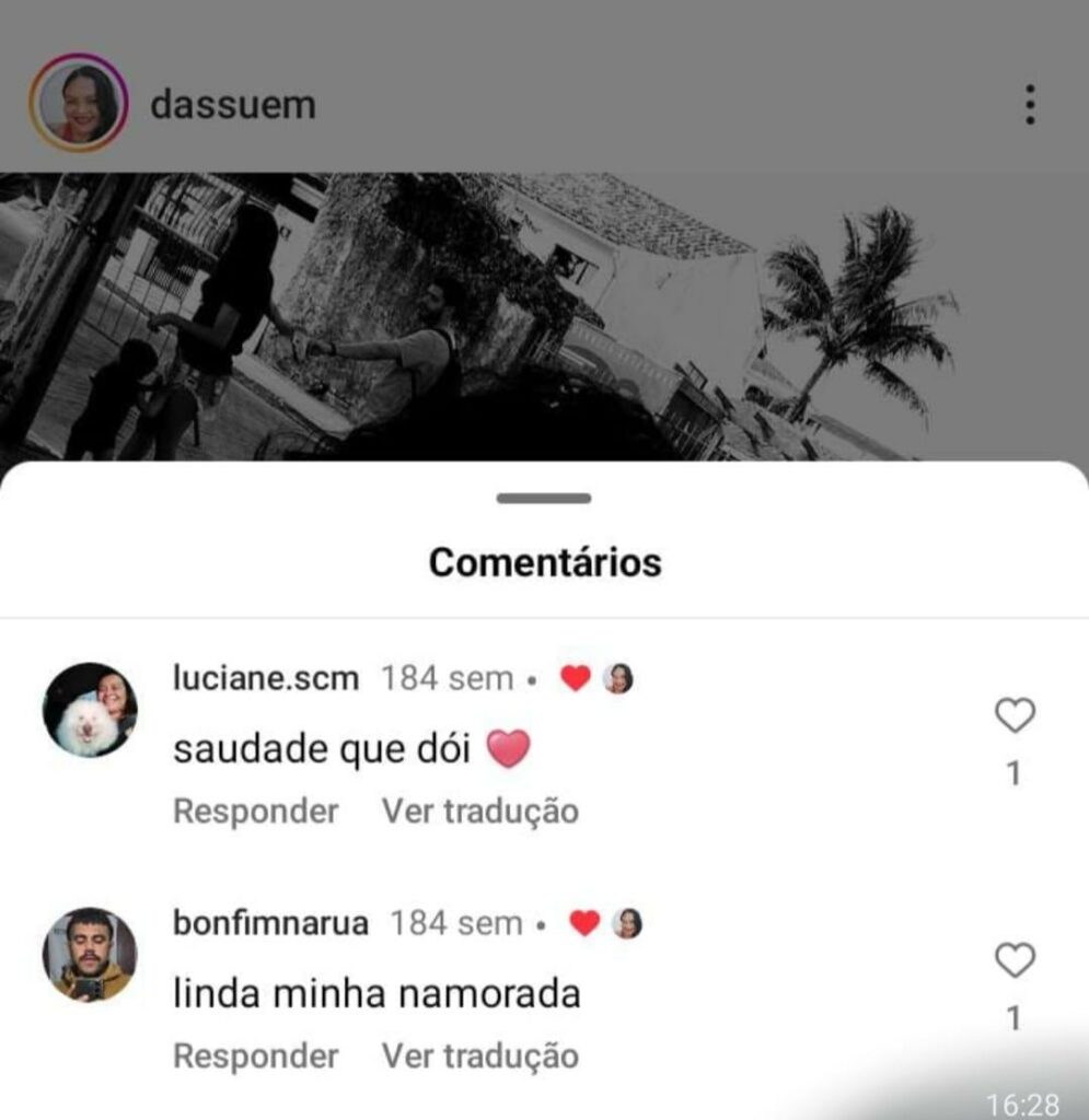 Dassuem Nogueira e Gabriel Bonfim / Foto : Divulgação Redes Sociais