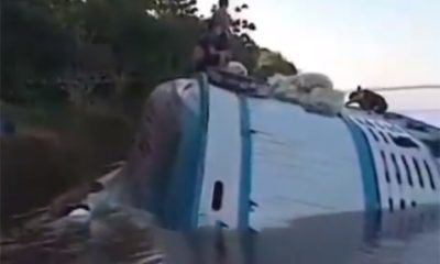 Vídeo : Barco que saiu de Borba naufraga perto de Manaus!