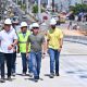 Prefeito fiscaliza avanço das obras do viaduto Rei Pelé e trabalhos chegam a 75% de conclusão / Foto : Divulgação