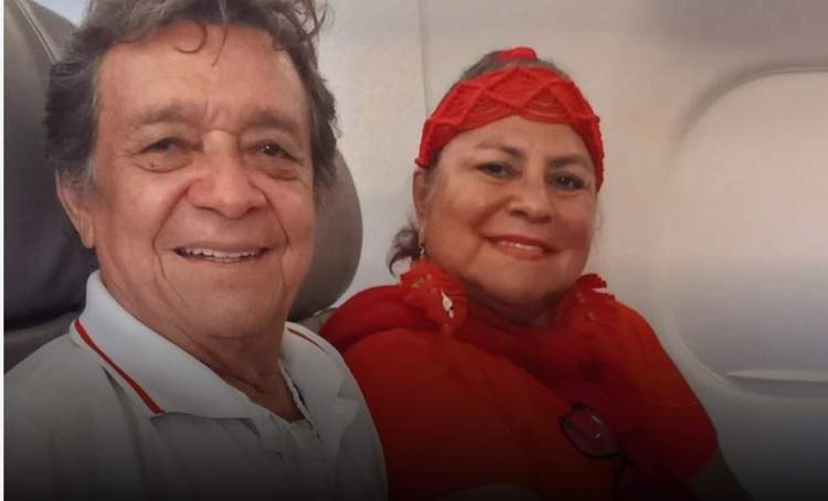 Léa Costa, esposa de Fred Góes (presidente do Boi Garantido)