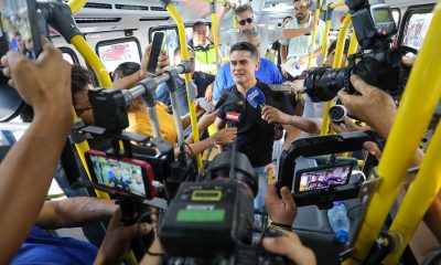 Novos ônibus sustentáveis em Manaus / Foto – Clóvis Miranda / Semcom