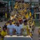 “Buzinaço” de Sérgio Mazzini foi a maior manifestação popular já realizada na cidade de Maués / Foto: Divulgação