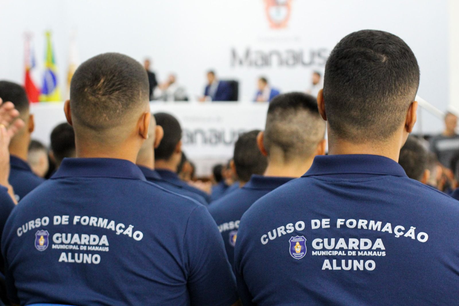 Prefeitura de Manaus inicia curso de formação dos classificados no concurso da Guarda Municipal de Manaus! / Foto : Divulgação