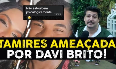 Justiça concede medida protetiva à musa do Garantido Tamires após ameaças de ex-BBB Davi Brito por vídeochamada! Veja vídeo!