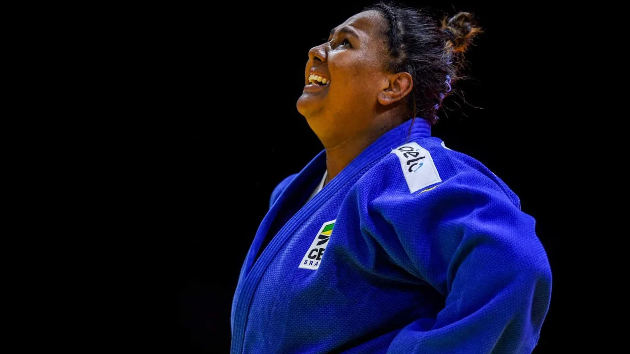 A judoca Bia Souza acaba de conquistar o primeiro ouro olímpico para o Brasil nas Olimpíadas de Paris 2024!