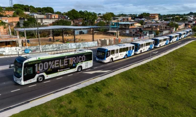 Prefeito David Almeida transformou o transporte coletivo de Manaus passando de sucata para frota com mais de 400 ônibus novos