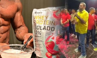 Prefeito do interior do Amazonas promete academia e whey protein grátis caso seu sucessor seja eleito!