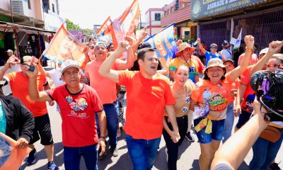 ”David é o melhor nome para Manaus”, diz Renato Junior em caminhada na zona Leste / Foto: Carlos Oliveira/Assessoria